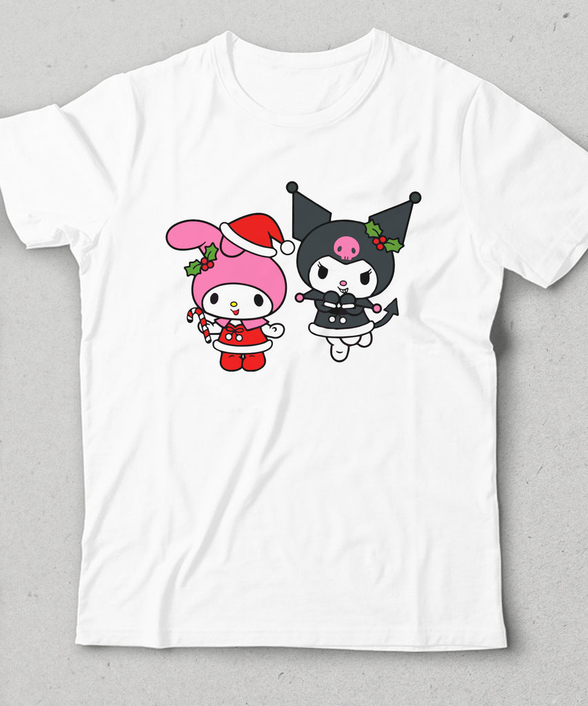 Christmas My Melody &amp; Kuromi children's t-shirt