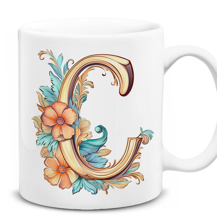 Dekoratif C harfi Kupa