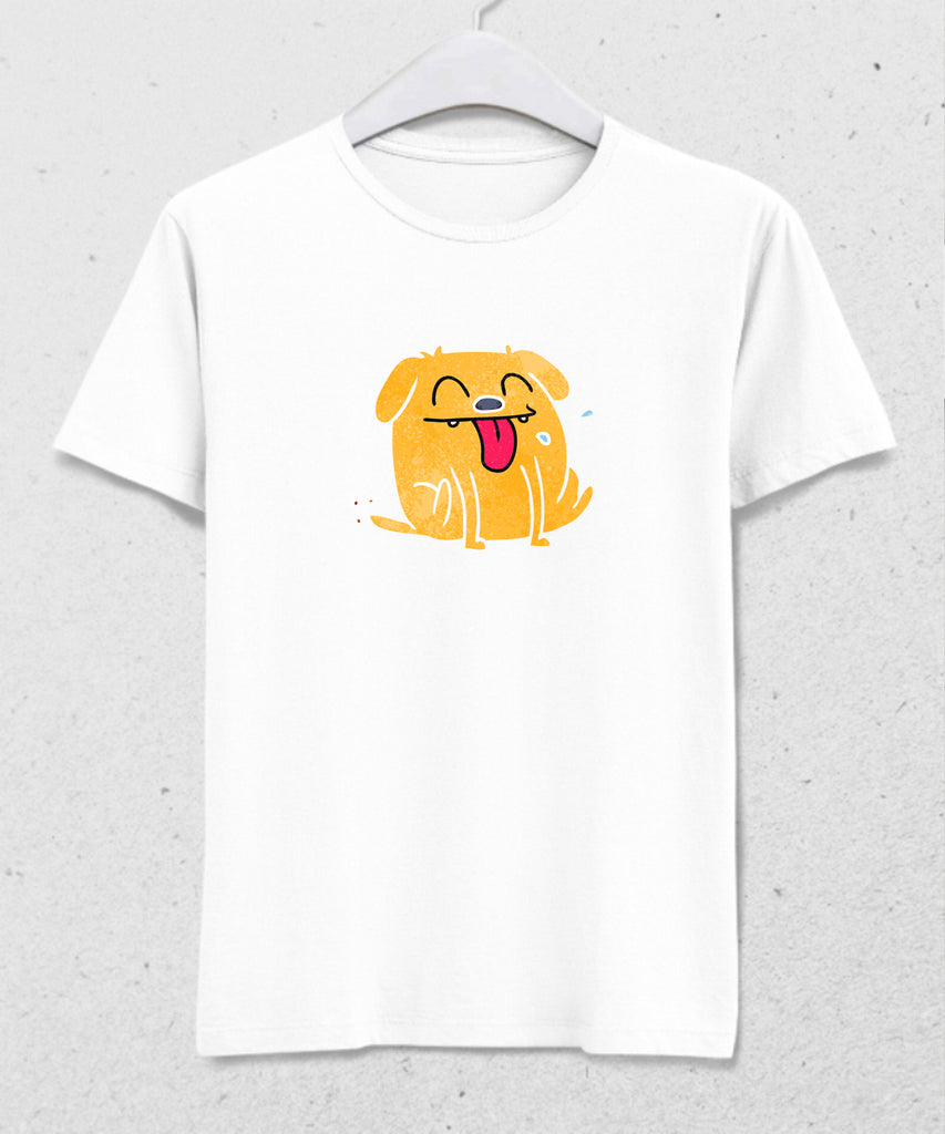 Cute kawaii dog tişört