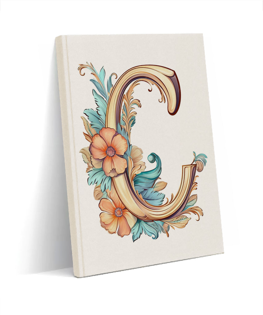 Decorative letter C Notebook
