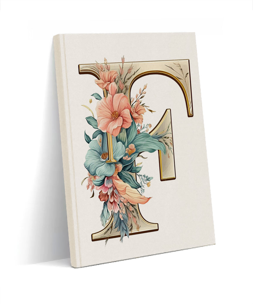 Decorative letter F Notebook