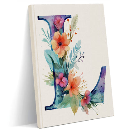 Dekoratif L harfi Defter