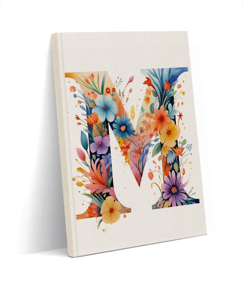 Decorative letter M Notebook