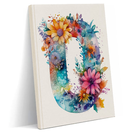 Dekoratif O harfi Defter