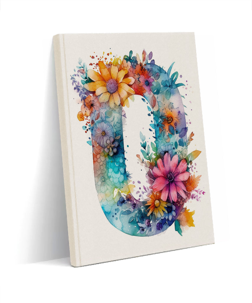Decorative letter O Notebook