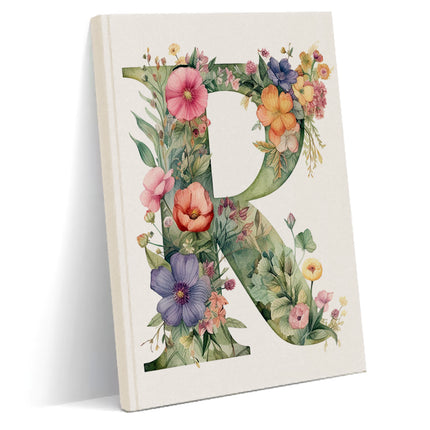 Dekoratif R harfi Defter