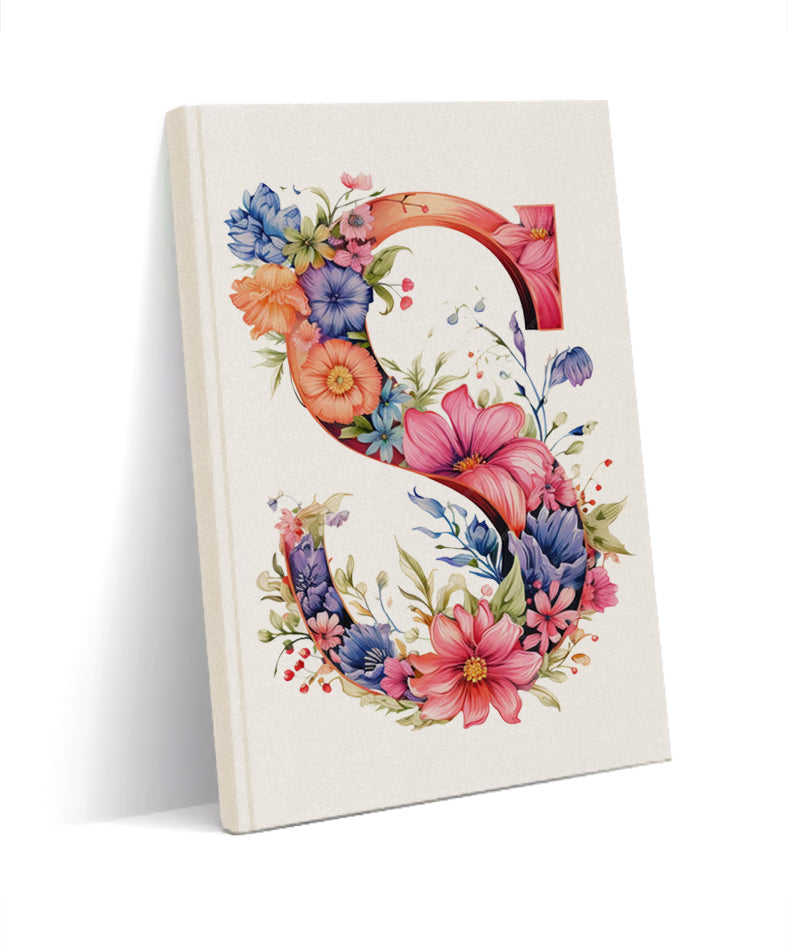 Decorative letter S Notebook