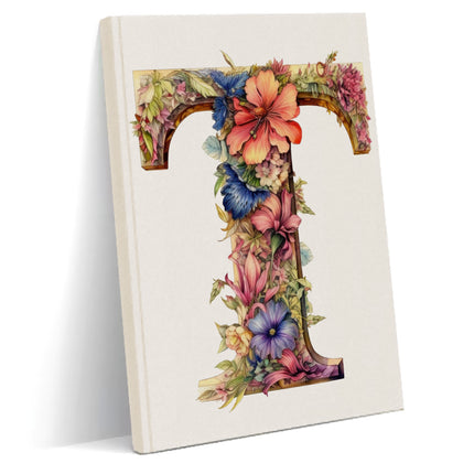 Dekoratif T harfi Defter