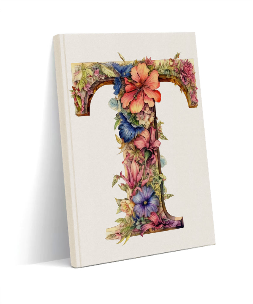 Decorative letter T Notebook