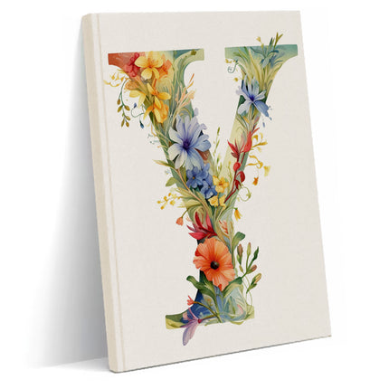 Dekoratif Y harfi Defter