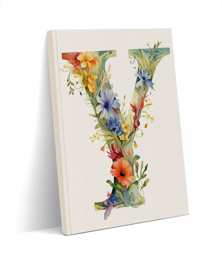 Decorative letter Y Notebook