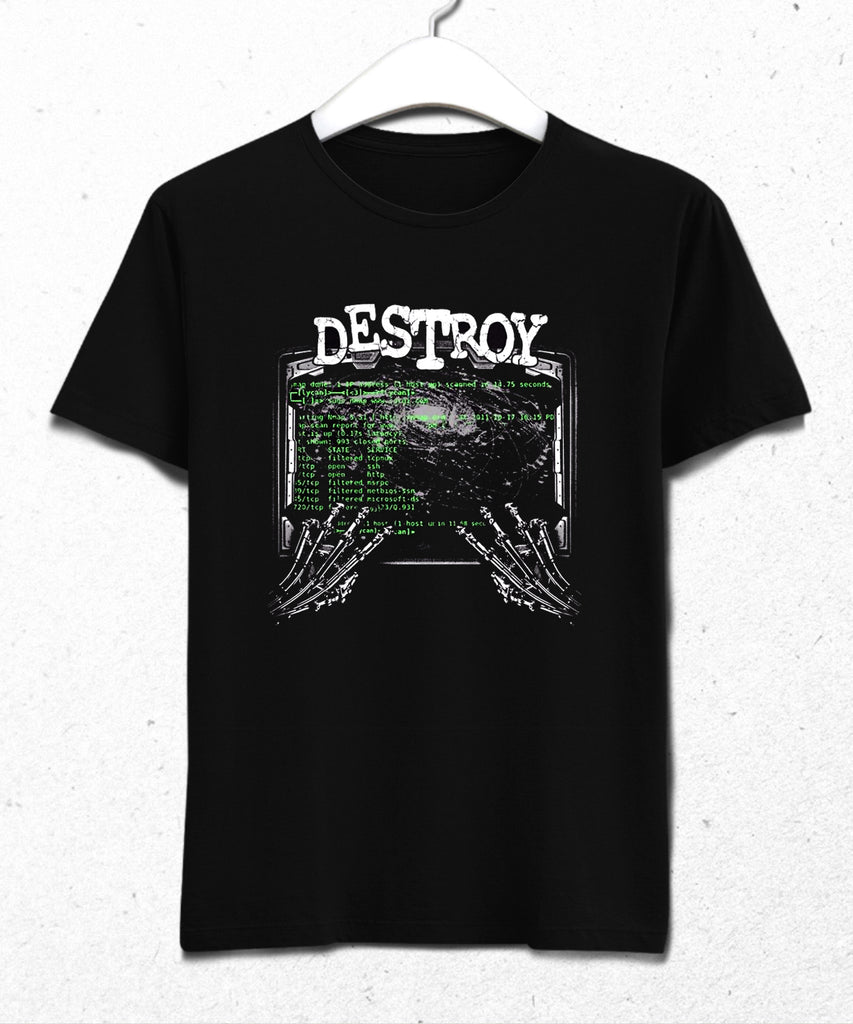 Destroy tişört