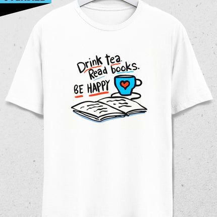 Be happy oversize tişört