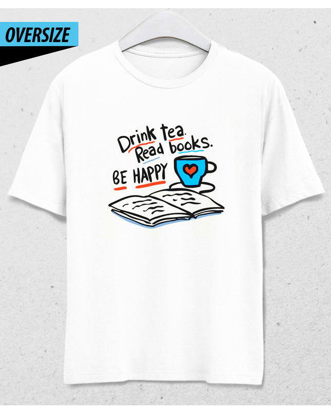 Be happy oversize tişört