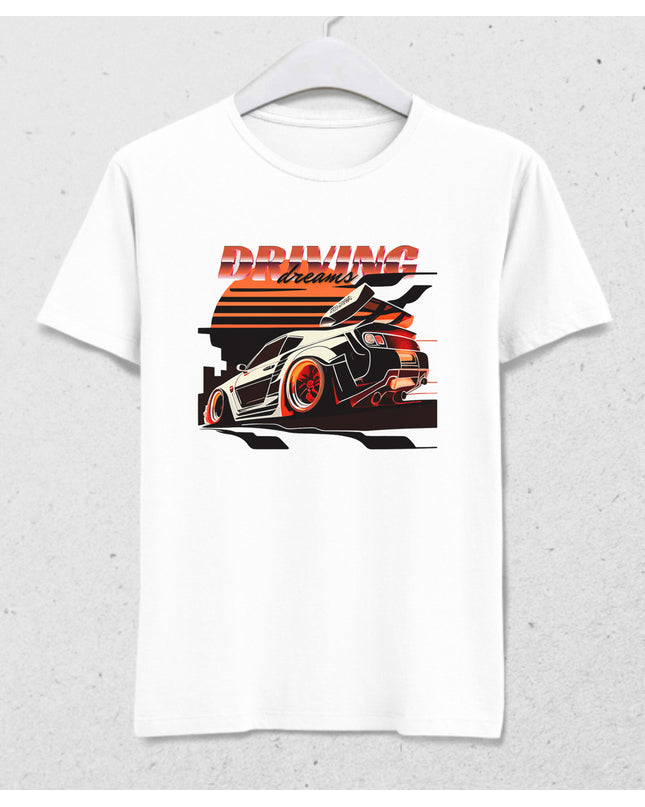 Driving dreams tişört - basmatik.com