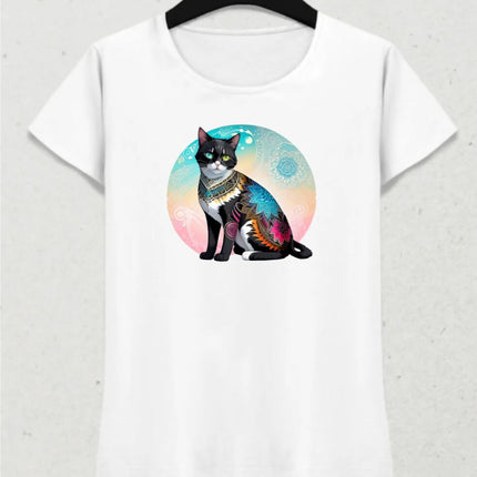 Zen Kedi Kadın Tişört