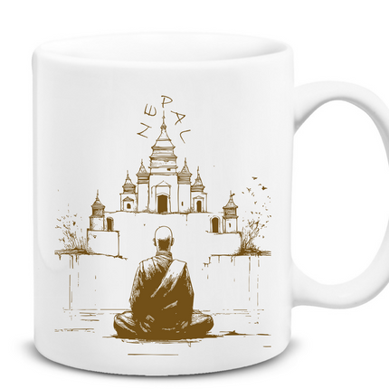 NEPAL Flat Mug 