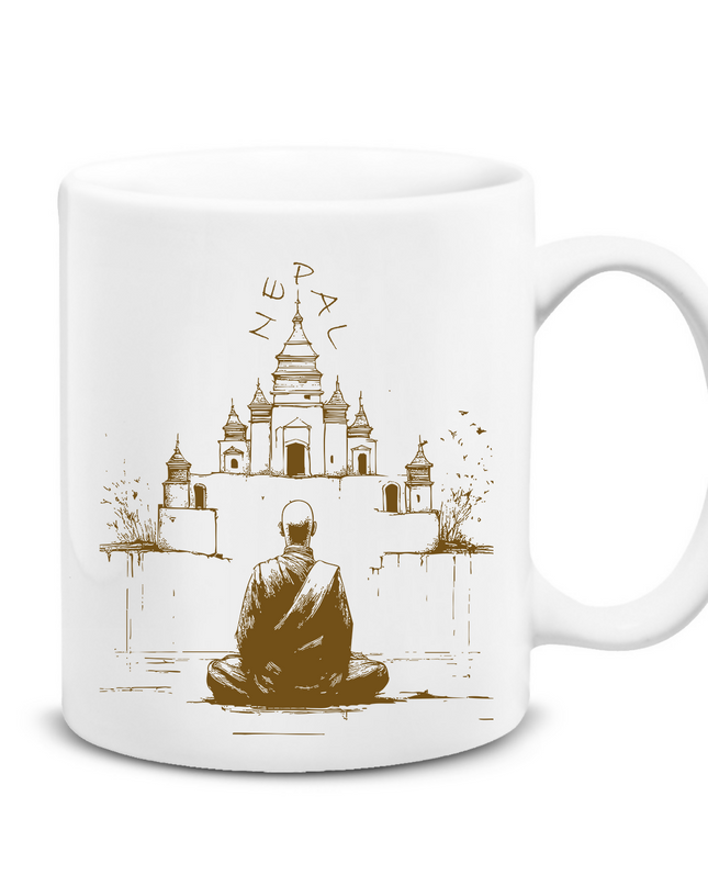 NEPAL Flat Mug 
