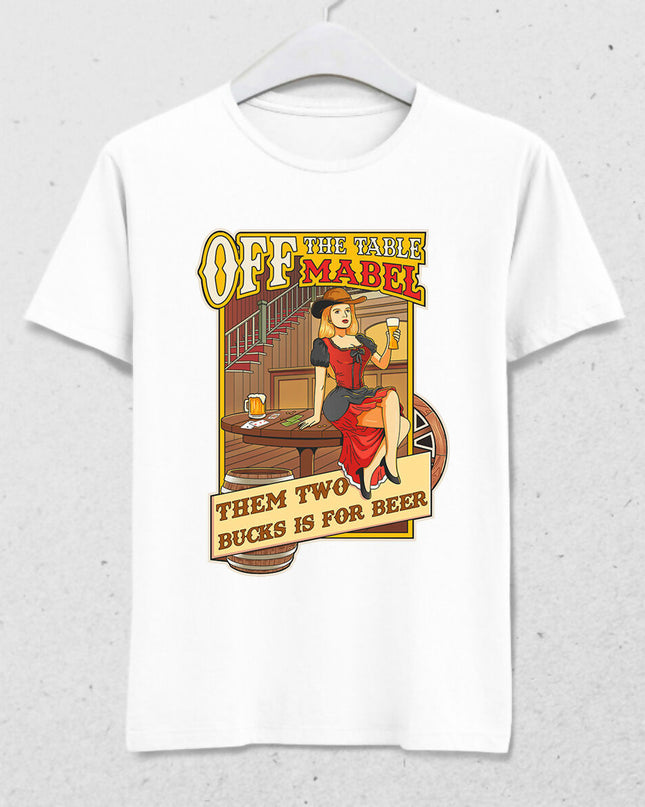 Vintage Poster, Wild West Erkek Tişört