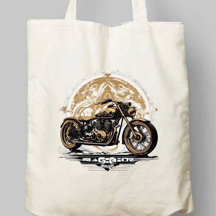 Vintage Motor Bez Çanta