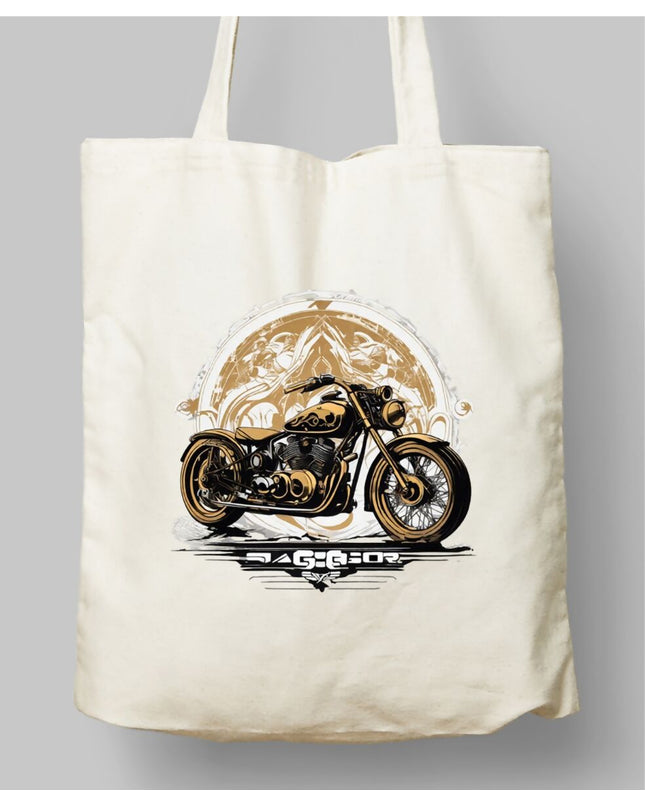 Vintage Motor Bez Çanta