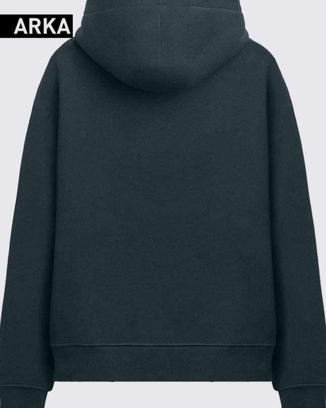 special design black hoodie 