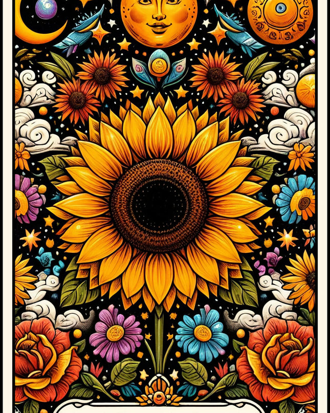 Tarot Kartı Tematik T-shirt 27