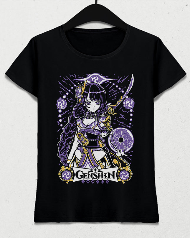 Genshin Impact Raiden Shogun women's t-shirt