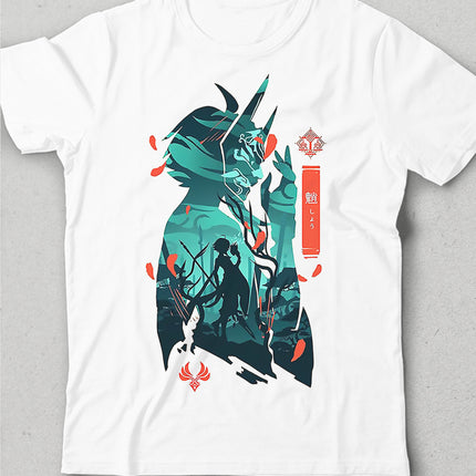 Genshin Impact Xiao Kids T-shirt