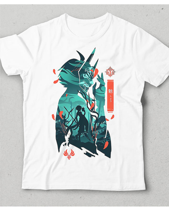 Genshin Impact xiao çocuk tişört