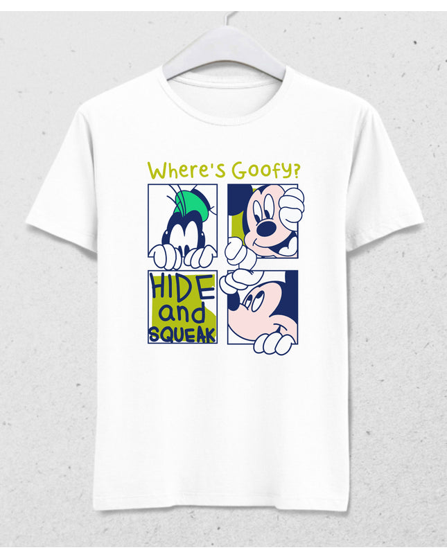 Where's Goofy tişört