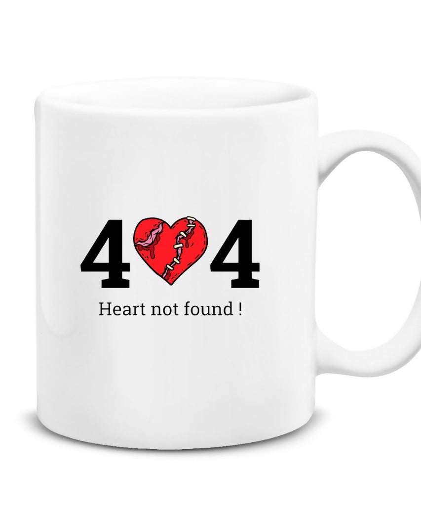 404 Heart Not Found Kupa Bardak