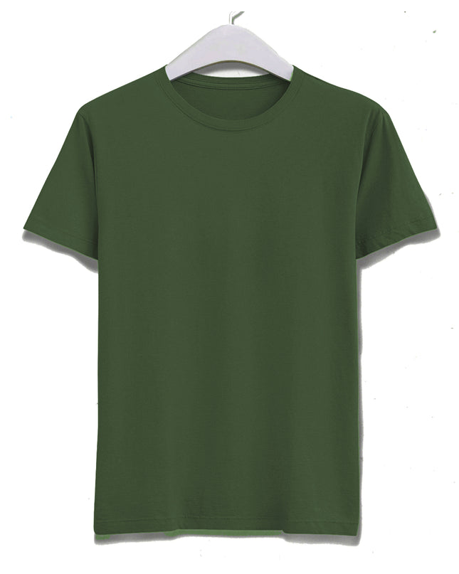 special design Unisex slimfit khaki t-shirt 