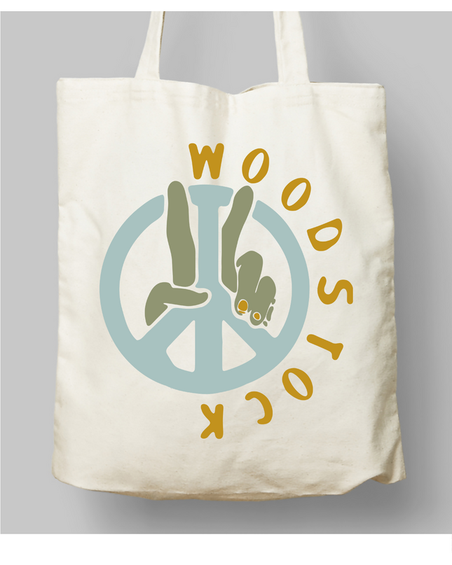 Peace & Love Retro - Bez Çanta - basmatik.com