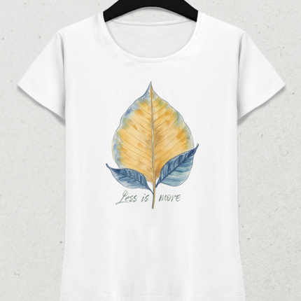 Less Is More – Minimal Yaprak Tasarımı - basmatik.com