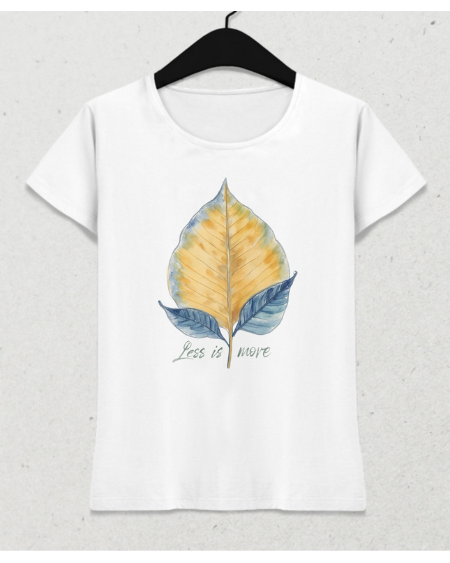 Less Is More – Minimal Yaprak Tasarımı - basmatik.com