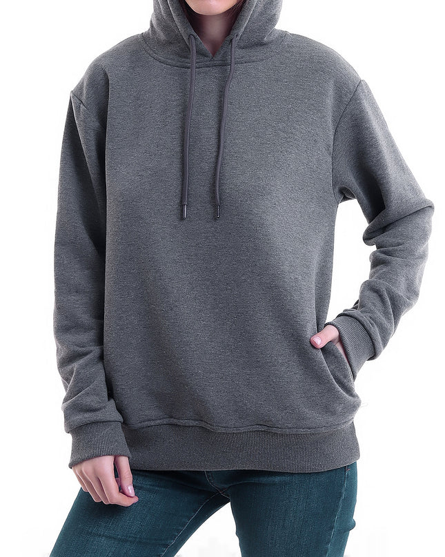 özel tasarım koyu gri unisex kapşonlu