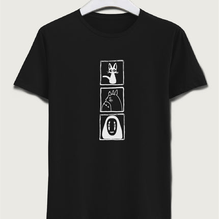 Jiji, Totoro & No-Face tişört