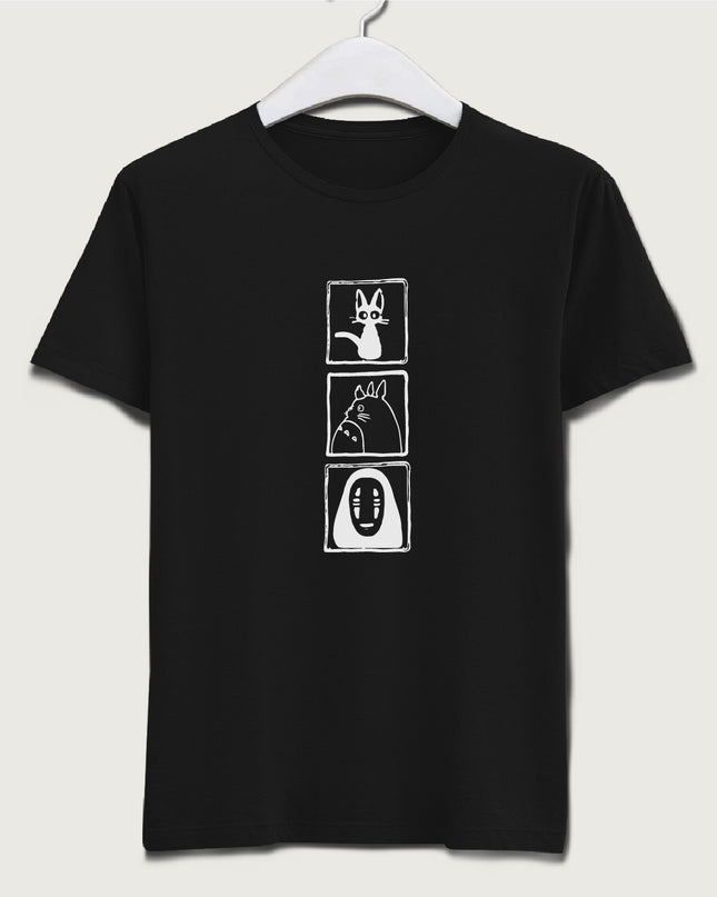 Jiji, Totoro & No-Face tişört