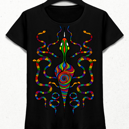 Psychedelic Yılan Totemi