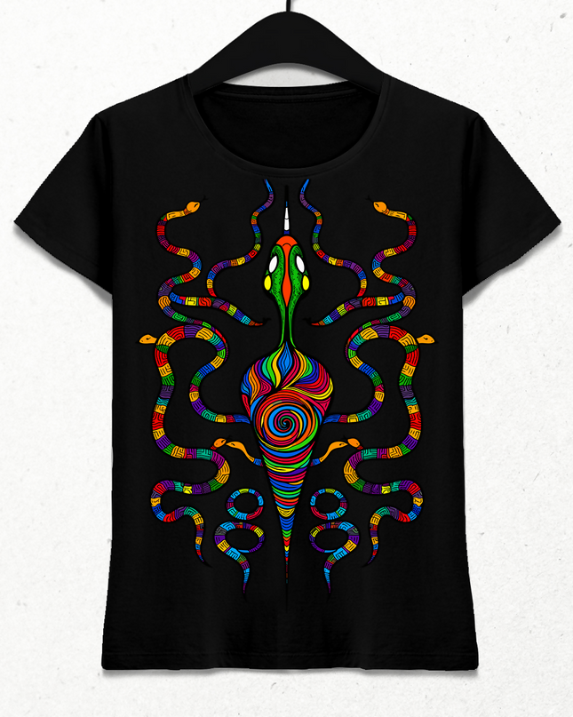 Psychedelic Yılan Totemi
