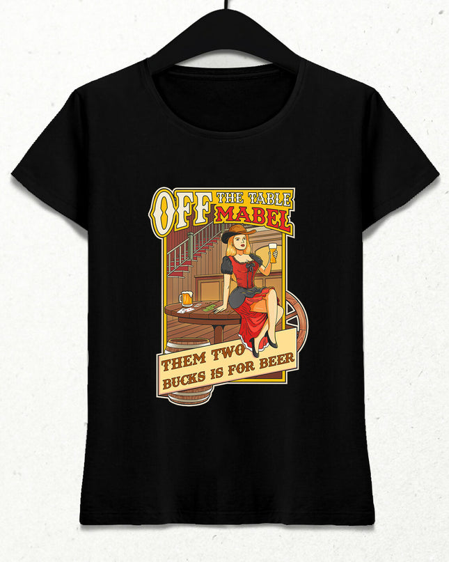 Vintage Poster, Wild West Kadın Tişört