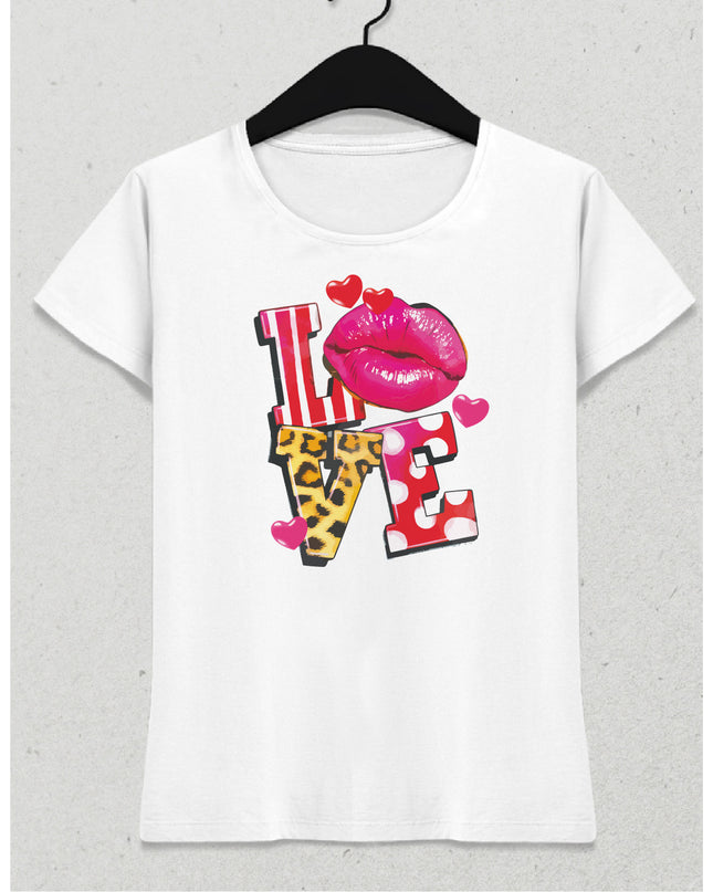 Love kadın tişört