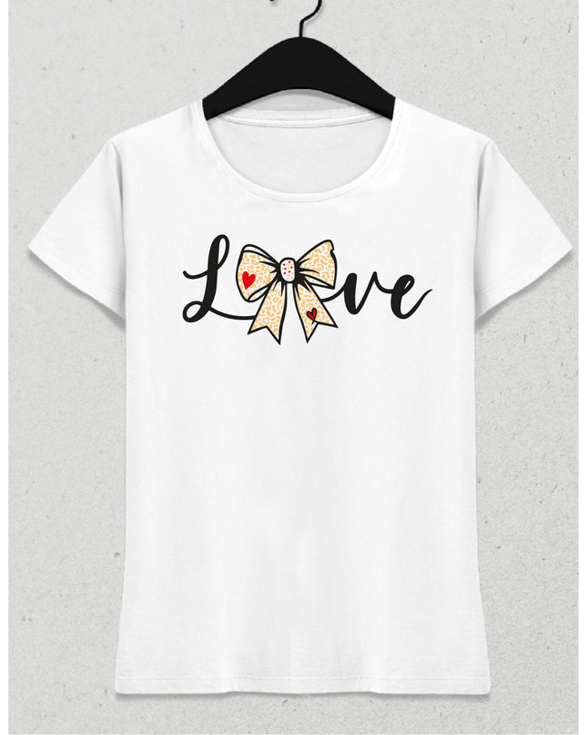 Love fiyonk kadın tişört