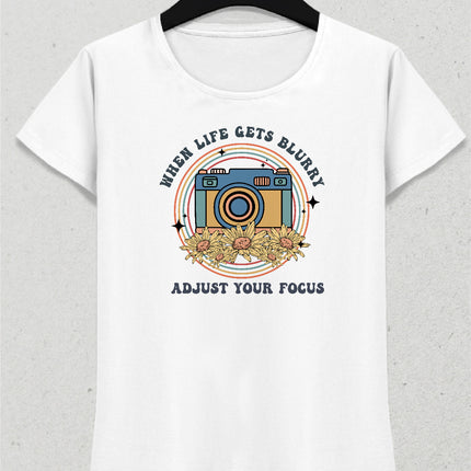 When life kadın tişört