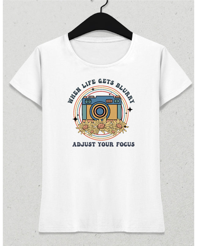 When life kadın tişört