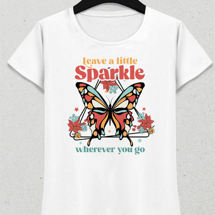Sparkle kadın tişört