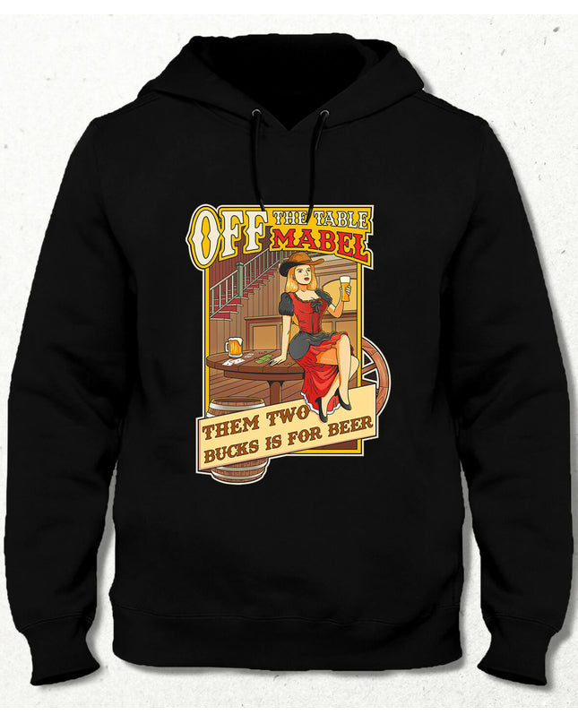 Vintage Poster, Wild West Hooded Sweatshirt