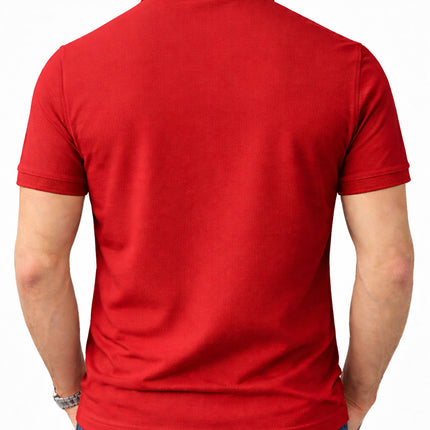 Kırmızı Polo Yaka (minimum 15 adet) - basmatik.com