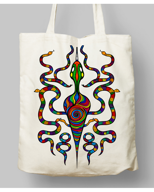 Psychedelic Serpent Totem